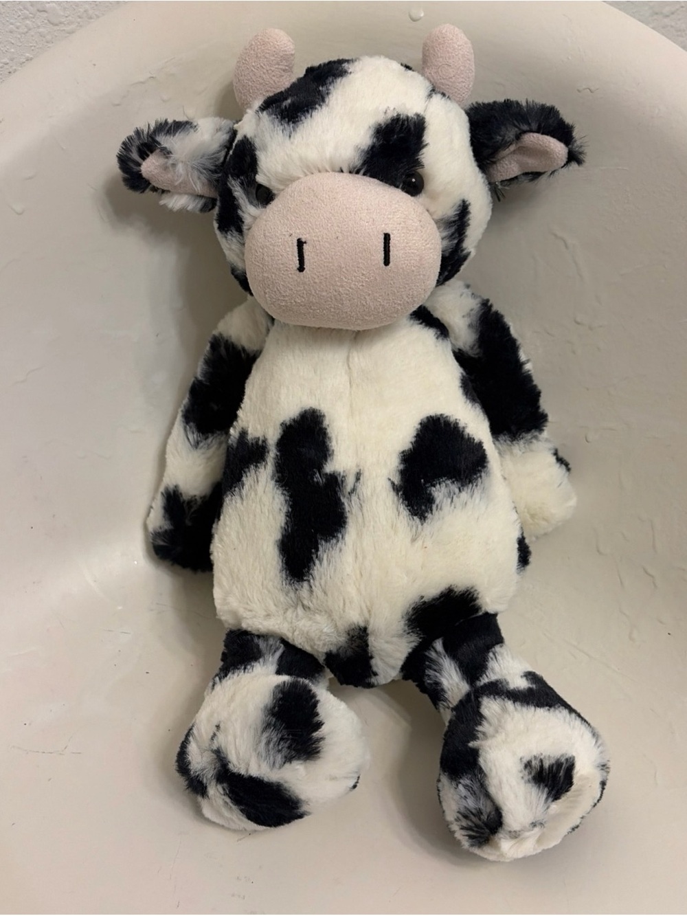 Jellycat Original Bashful Calf Cow - Excellent Condition